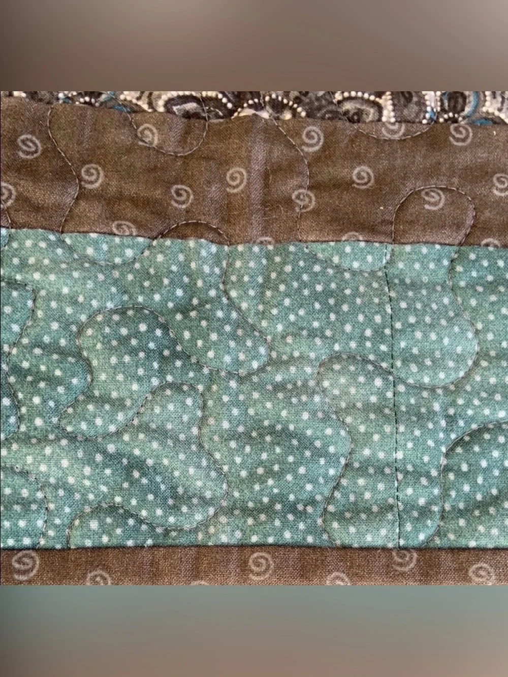 Vintage Rare Unique Quilts of Valor Foundation Patchwork Quilt Handmade & Signed